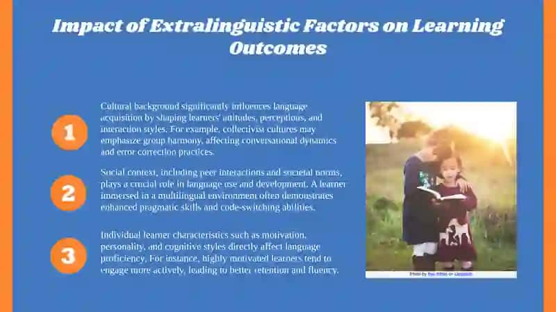 Key Extralinguistic Factors in Language Learning 4