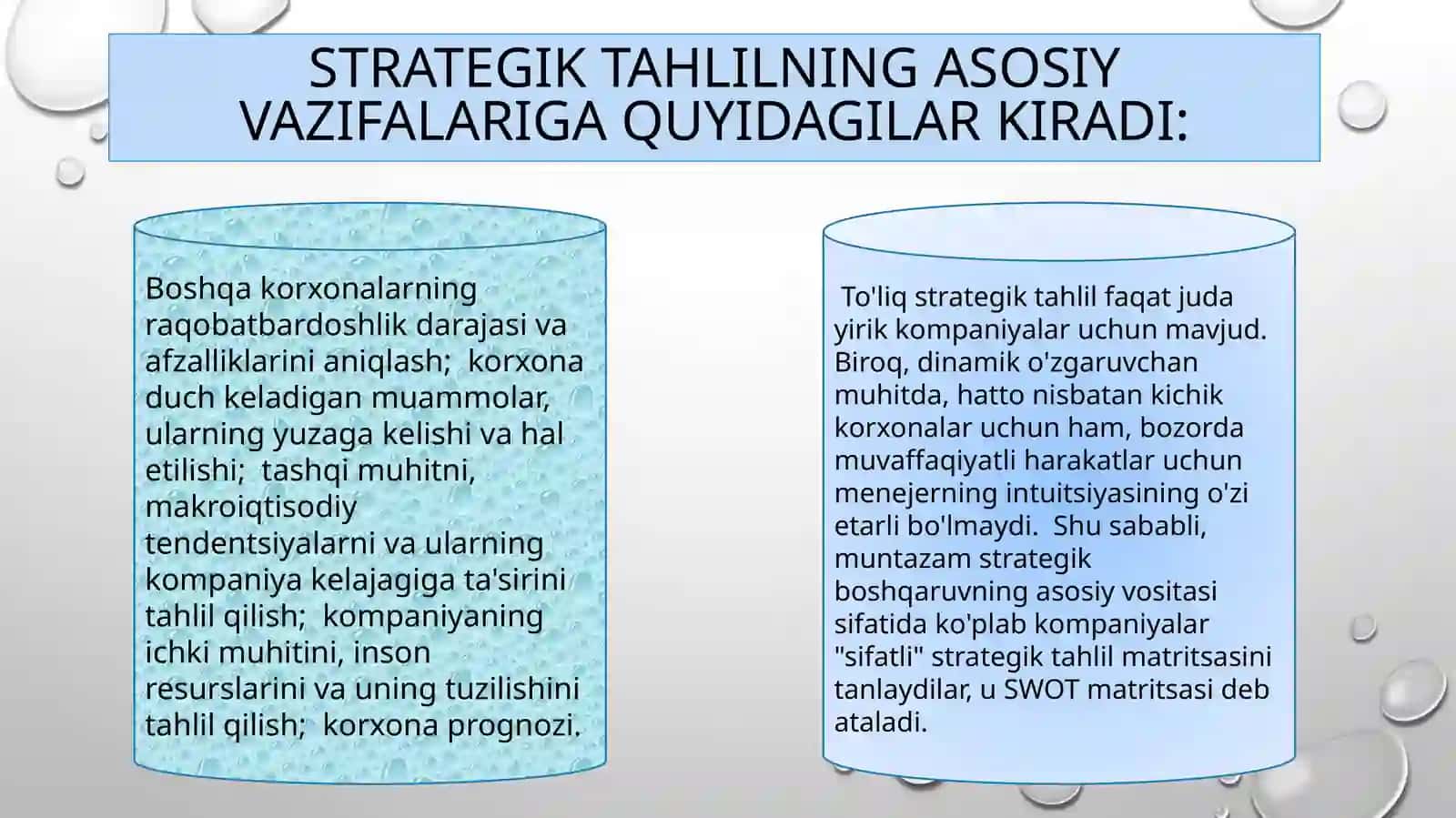 ijtimoiy xizmatlarni boshqarish va xodimlar faoliyatini muvofiqlashtirishda ‘’SWOT’’ tahlilini qo’llash 4