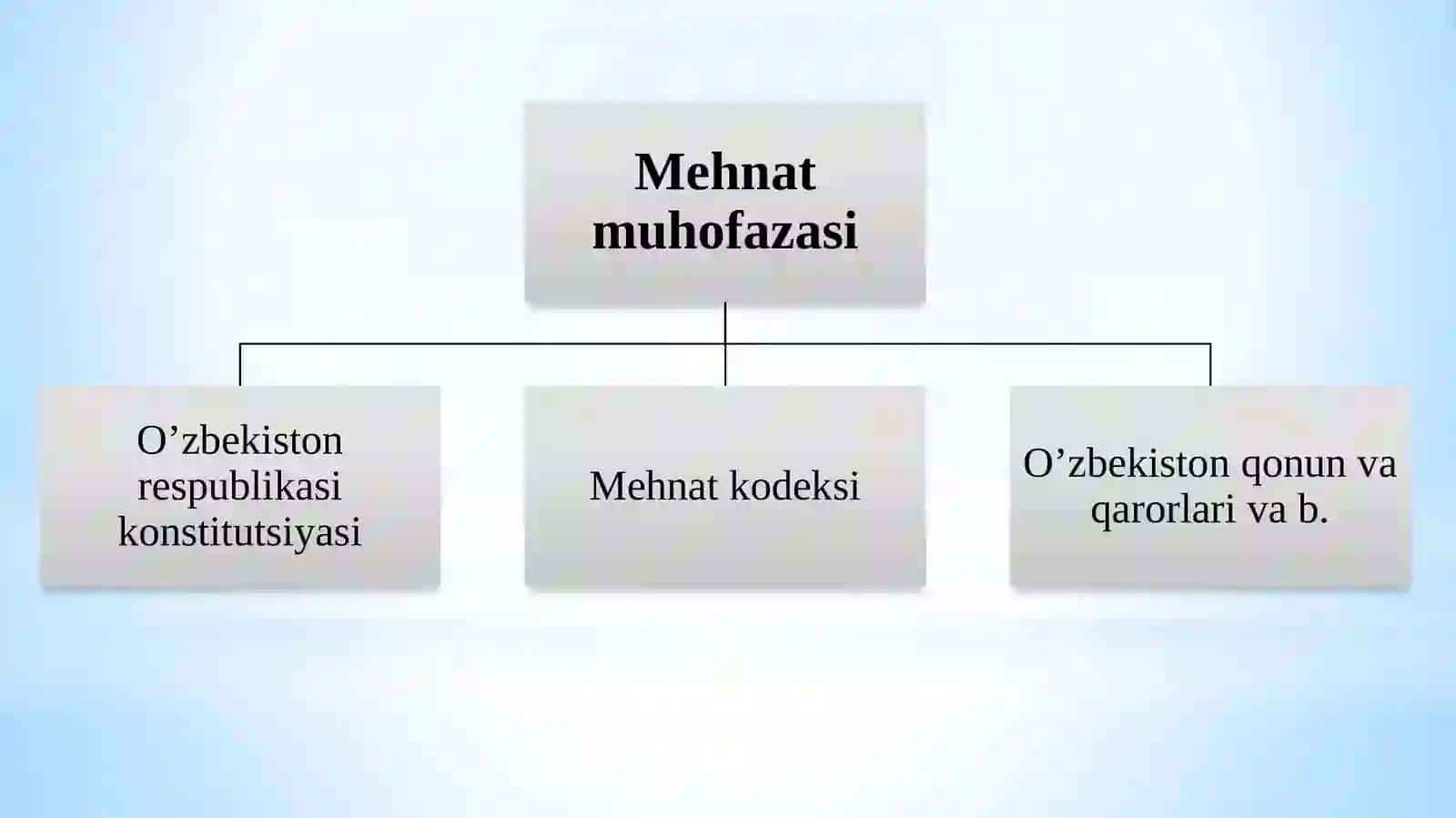 O‘zbekiston Respubliksidamehnatmuhofazasiishlarininghozirgiholativaistiqboli 4