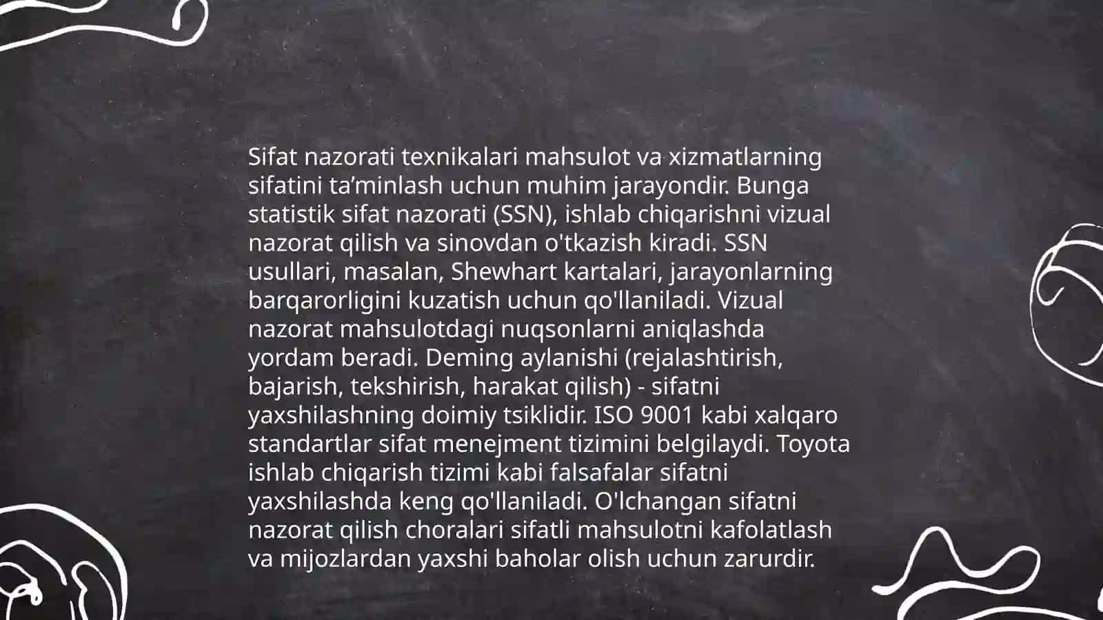 Miqdor va sifat tekshiruvlarining oziq-ovqat tekshiruvlaridagi ahamiyati 4