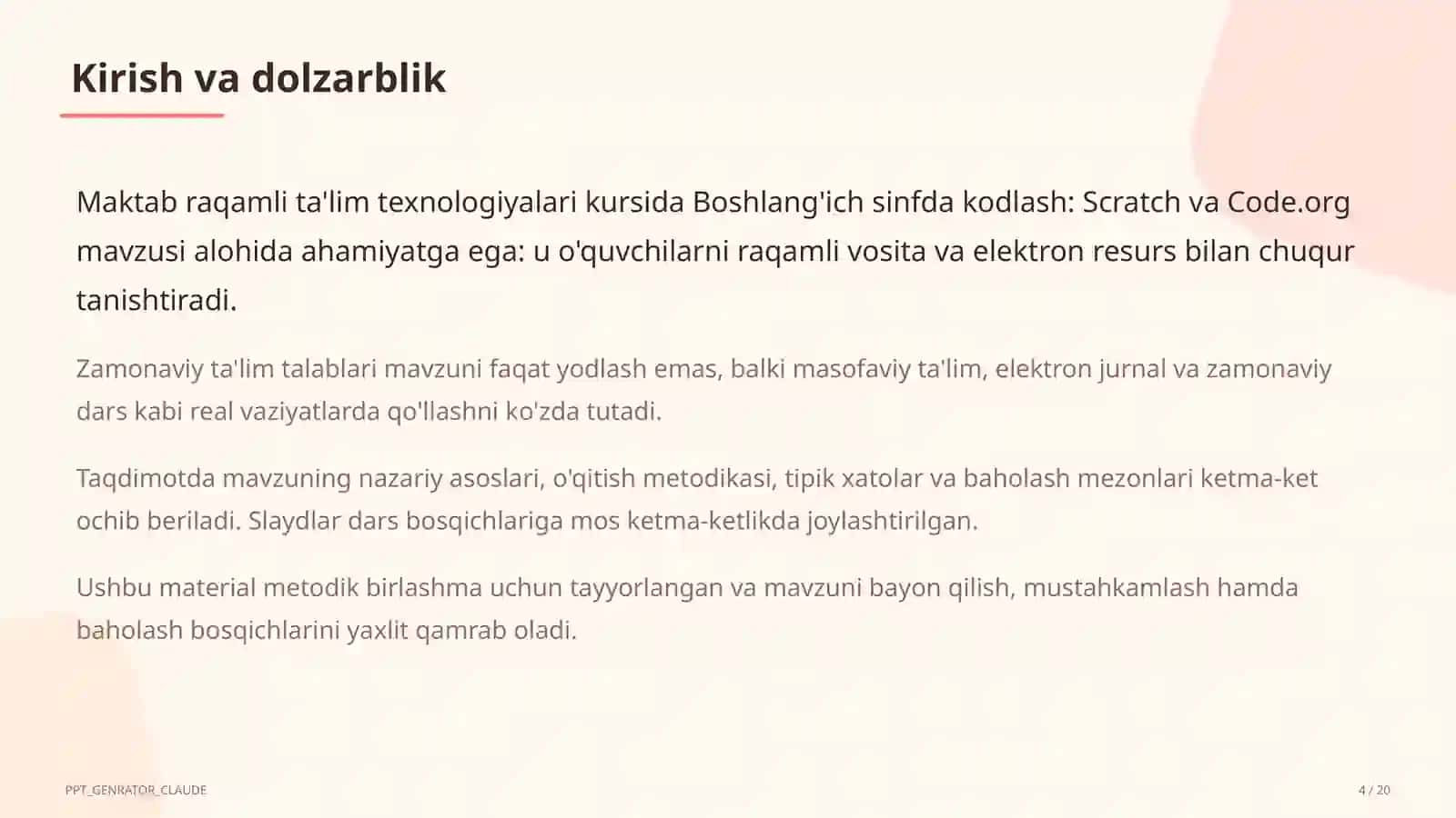 Scratch va Code.org 4