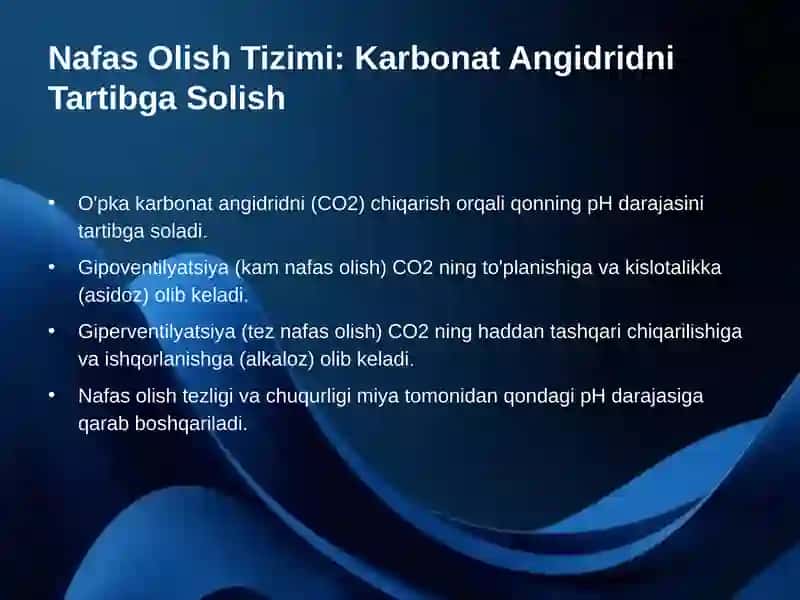 Kislota-Ishqor Muvozanati Patafiziologiyasi 4
