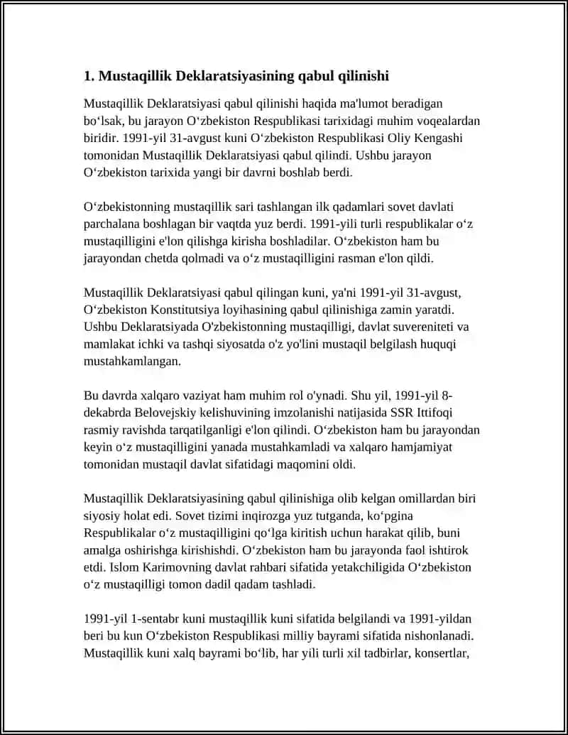 Mustaqil O'zbekiston 4