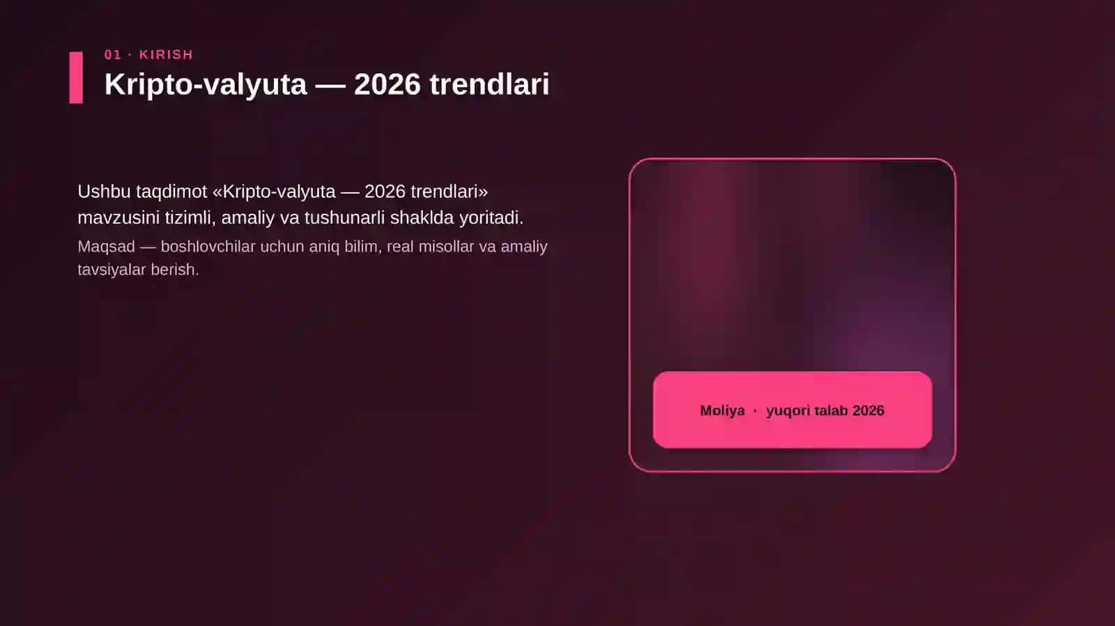 Kripto-valyuta — 2026 trendlari 4