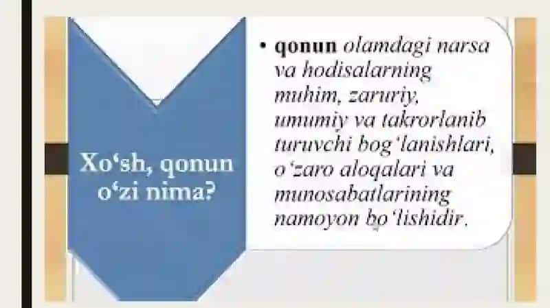 Falsafa qonun va kotegorya tushunchalari 4