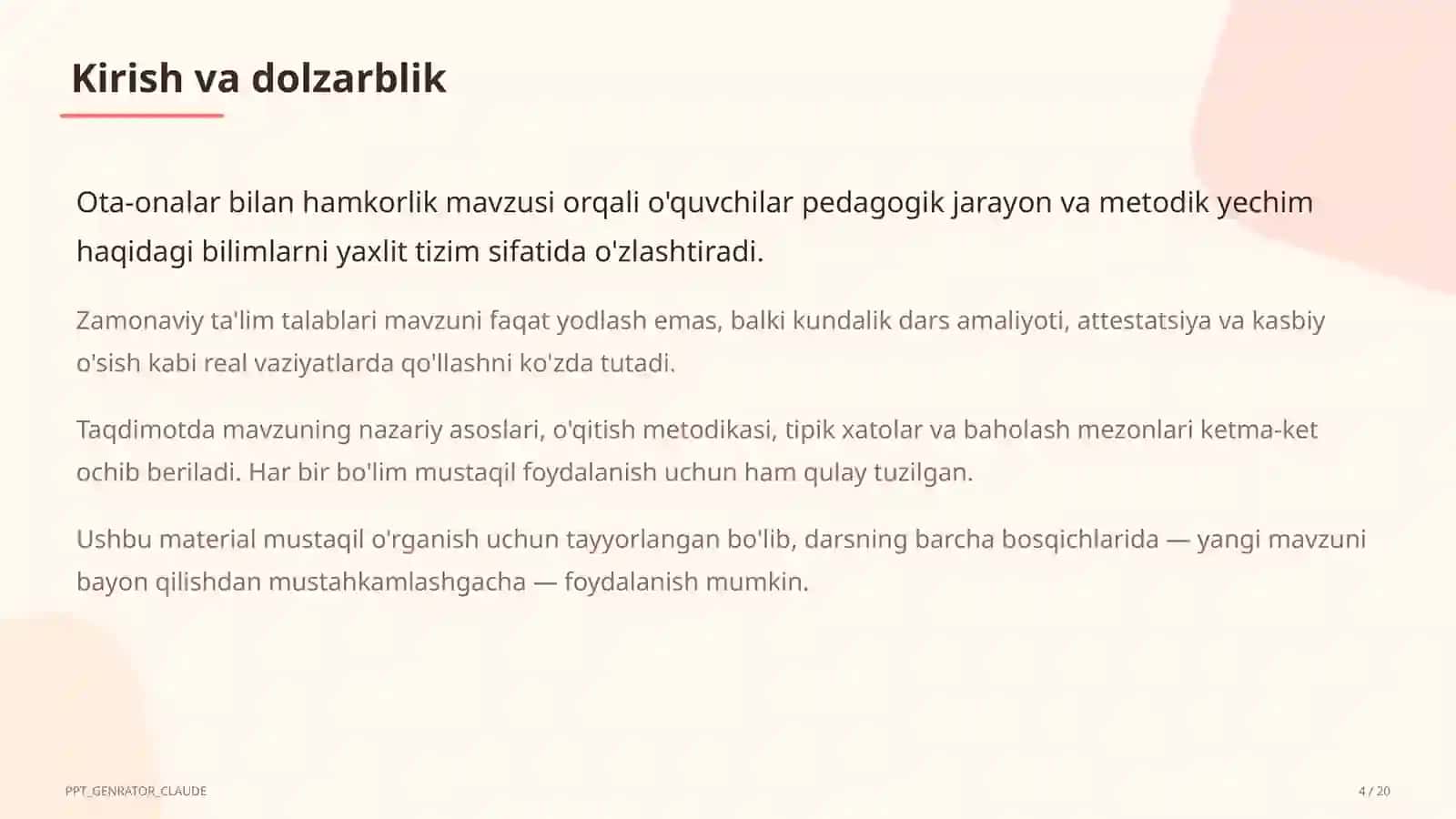 Ota-onalar bilan hamkorlik 4