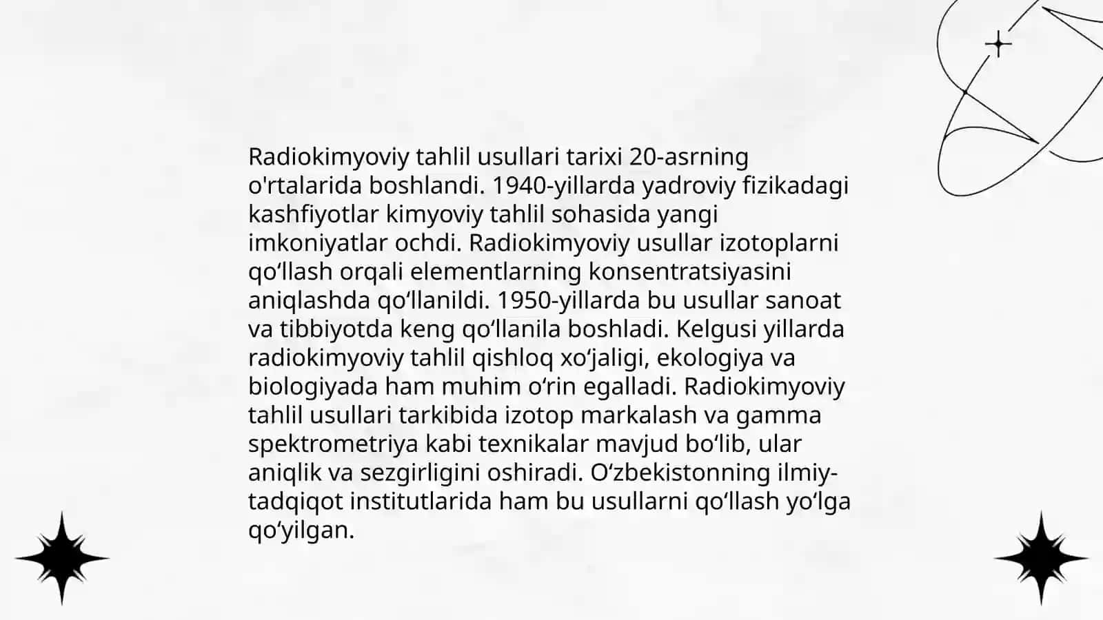 Radiokimyoviy tahlil usuli 4