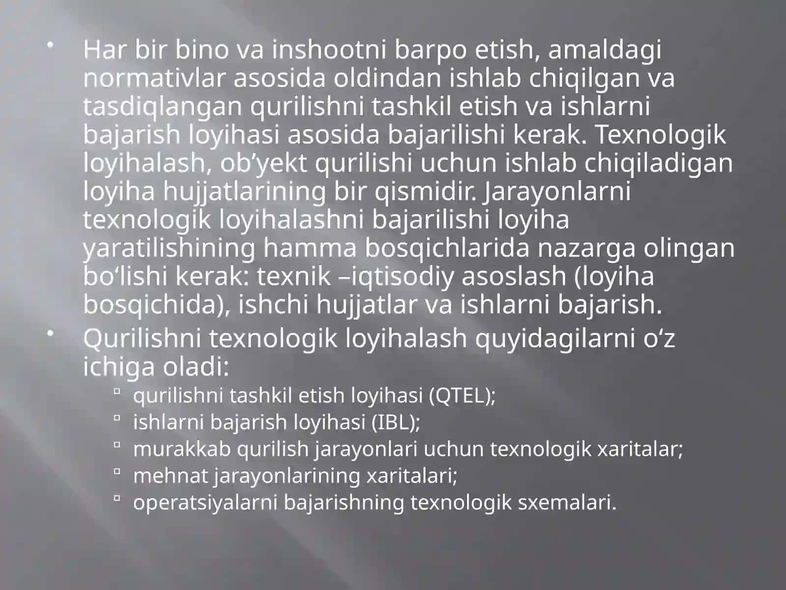 Transporting sho'otlari va binalari 4
