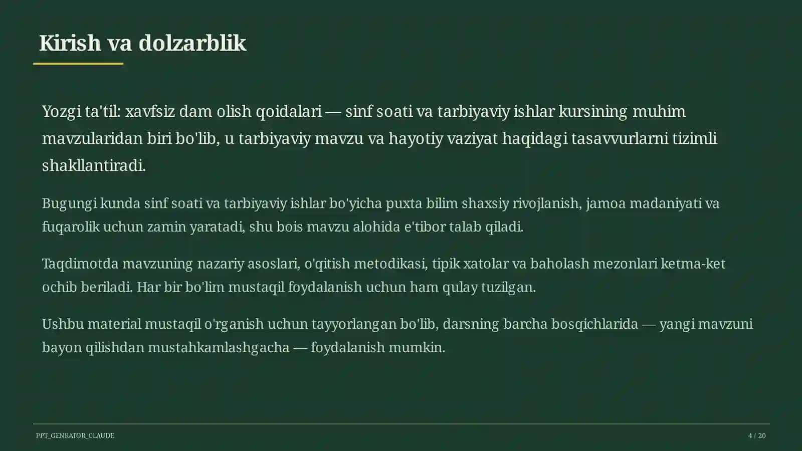 Yozgi ta'til: xavfsiz dam olish qoidalari 4