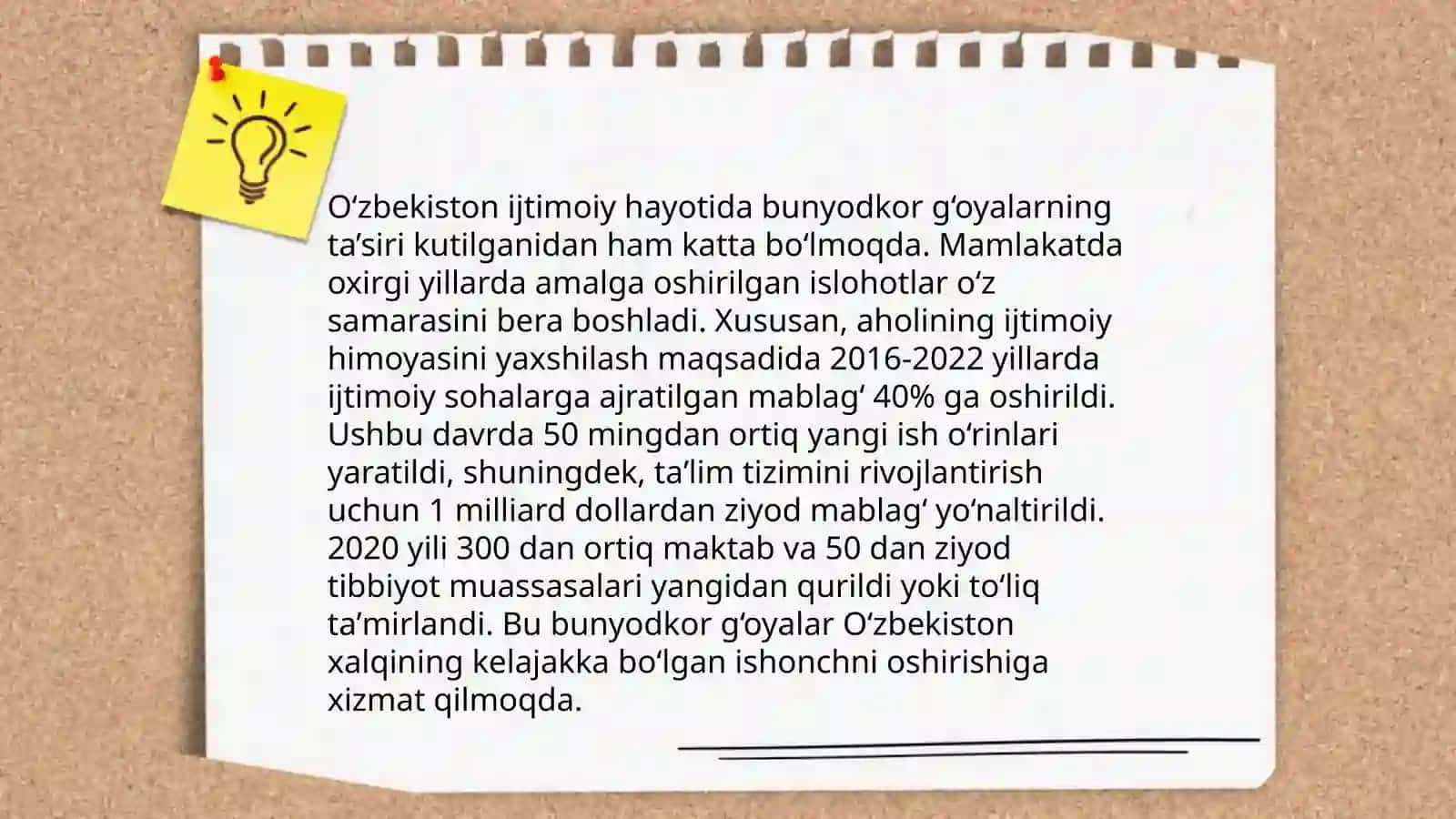 Bunyodkor gʻoyalari tizimi 4