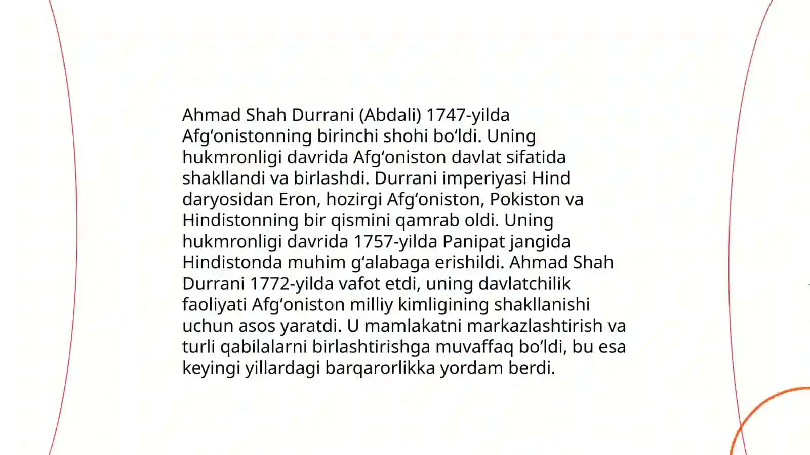 Afgʻoniston 18-19 asrlarda 4