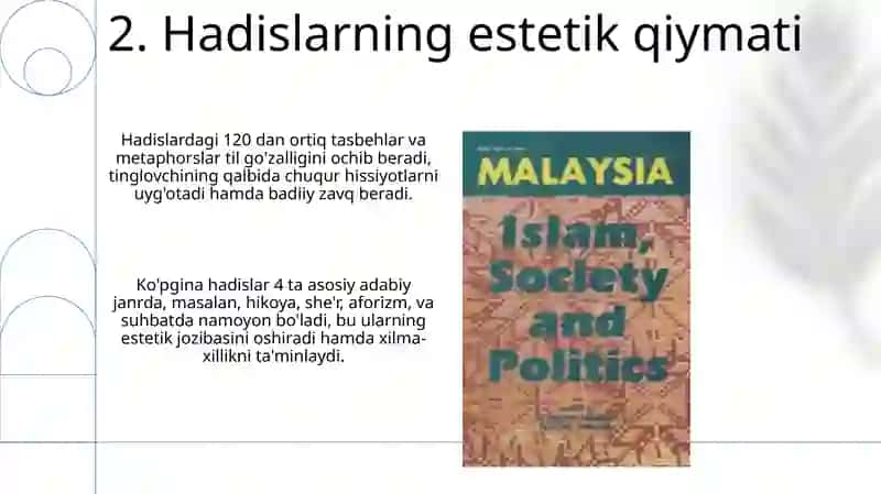 Hadislarni o'rganishning ma'naviy-axloqiy, estetik va pedagogik jihatdan ahamiyati 4