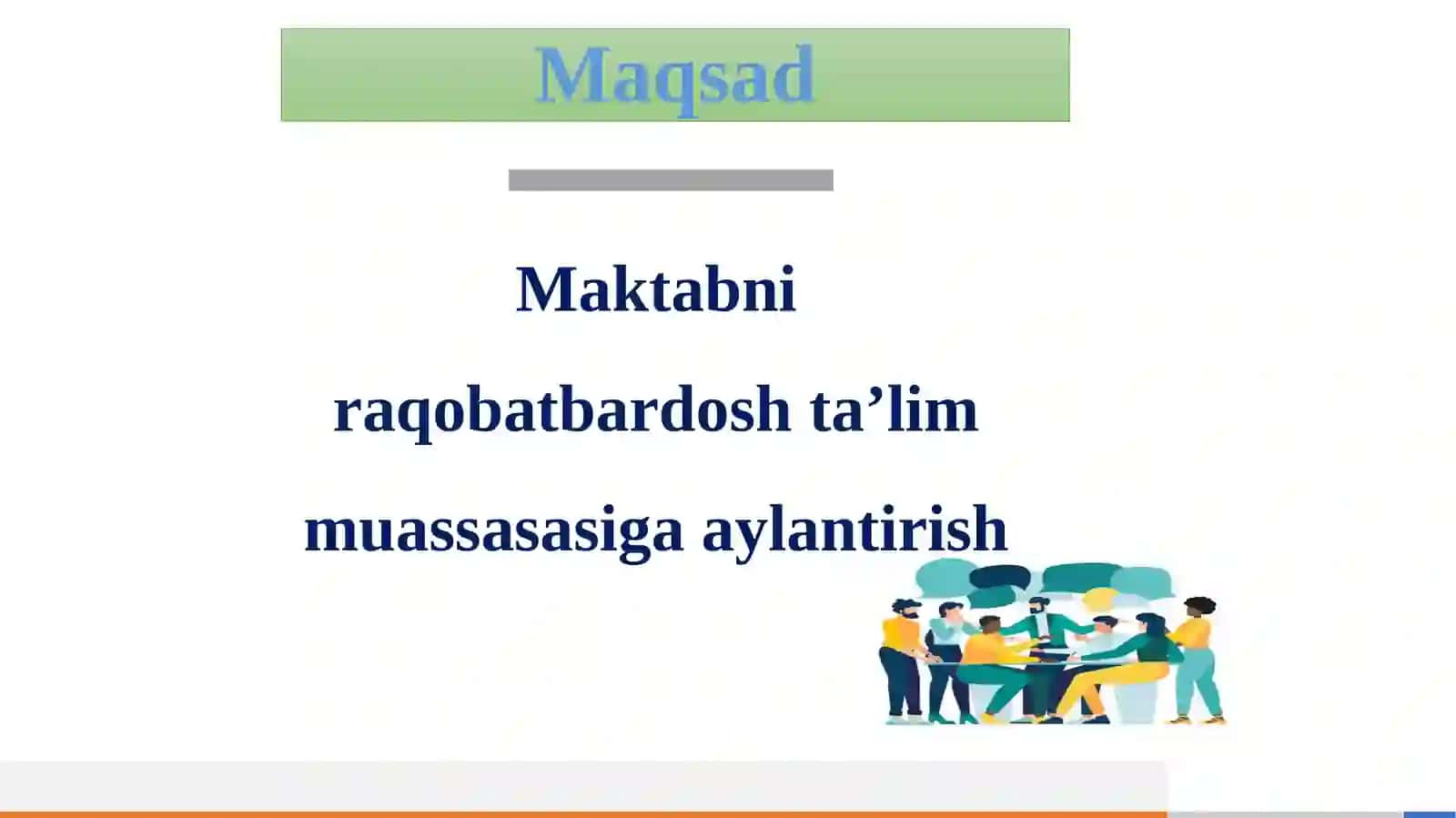 Maktabni raqobatbardosh ta’lim muassasasiga aylantirish 4