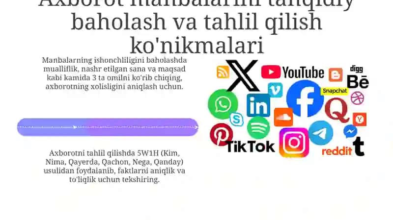 Media savodxonligi va axborot madaniyatini tahlil qilish 4