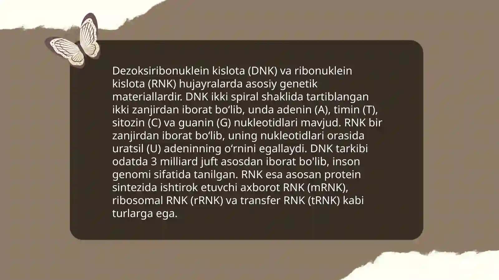 Genetik va irsiy kasalliklar haqida tushuncha 4