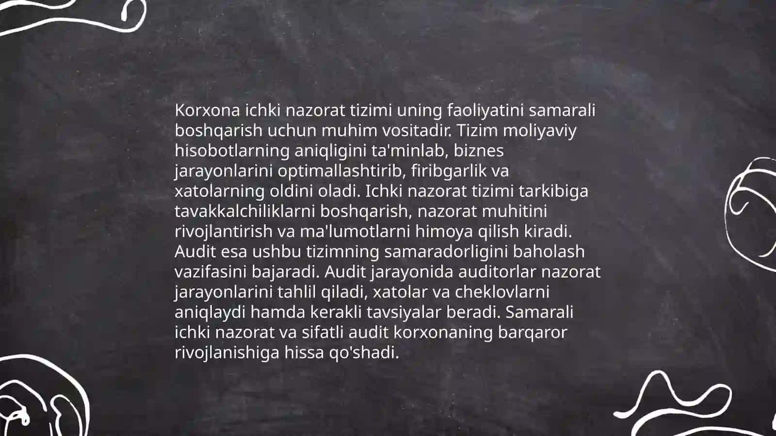 Audit tekshiruvi 4