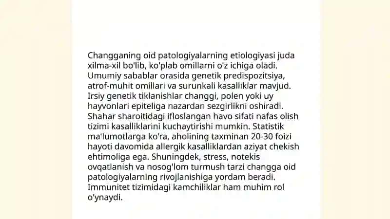 Changga oid patologiyalar haqida tushuncha 4