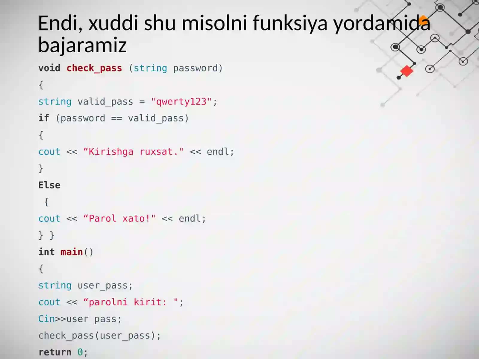 C++ da funksiyalar 4