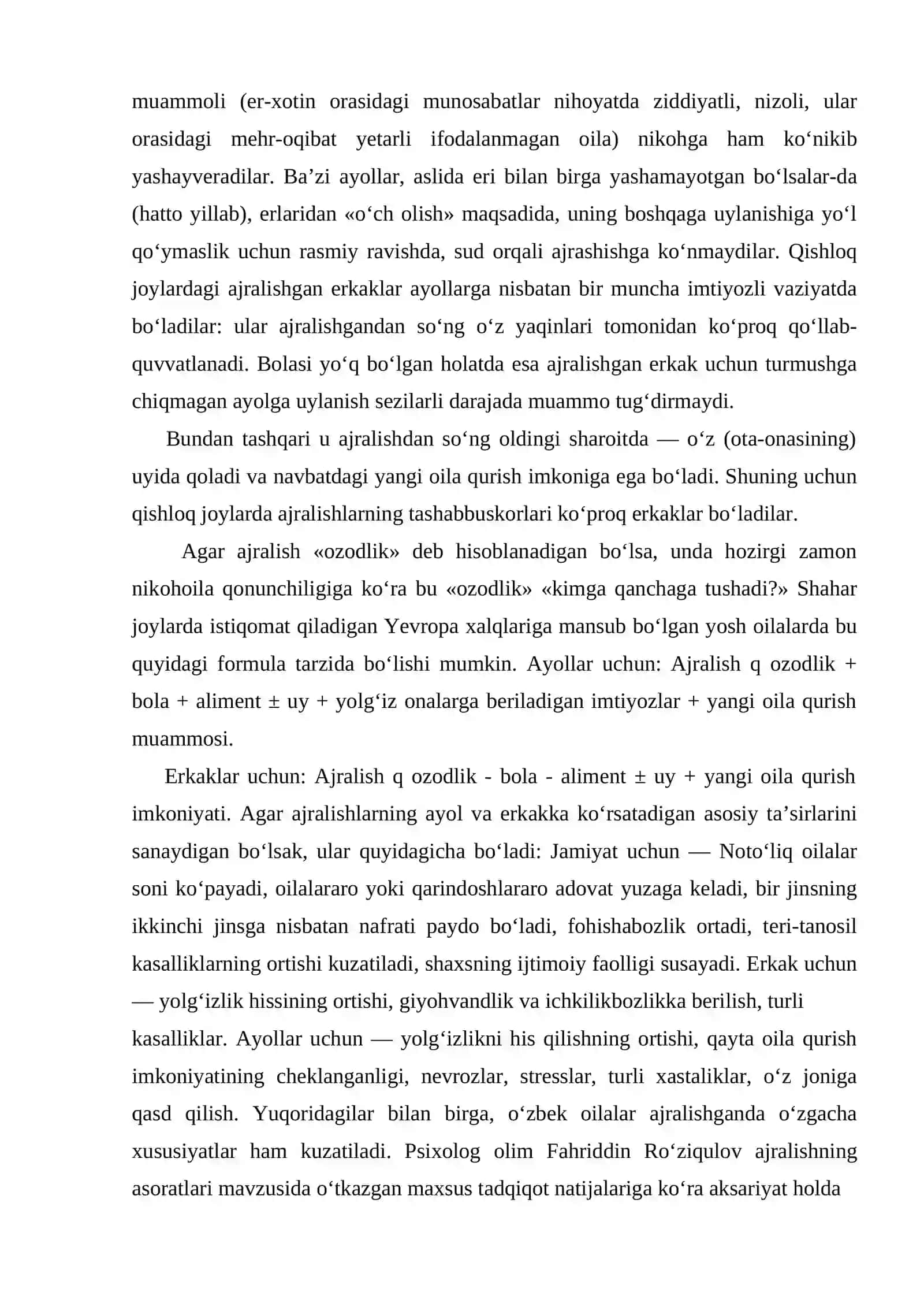 OILAVIY AJRMLAR VA ULARNIG SOTSIOLOGIK TAHLILI 4