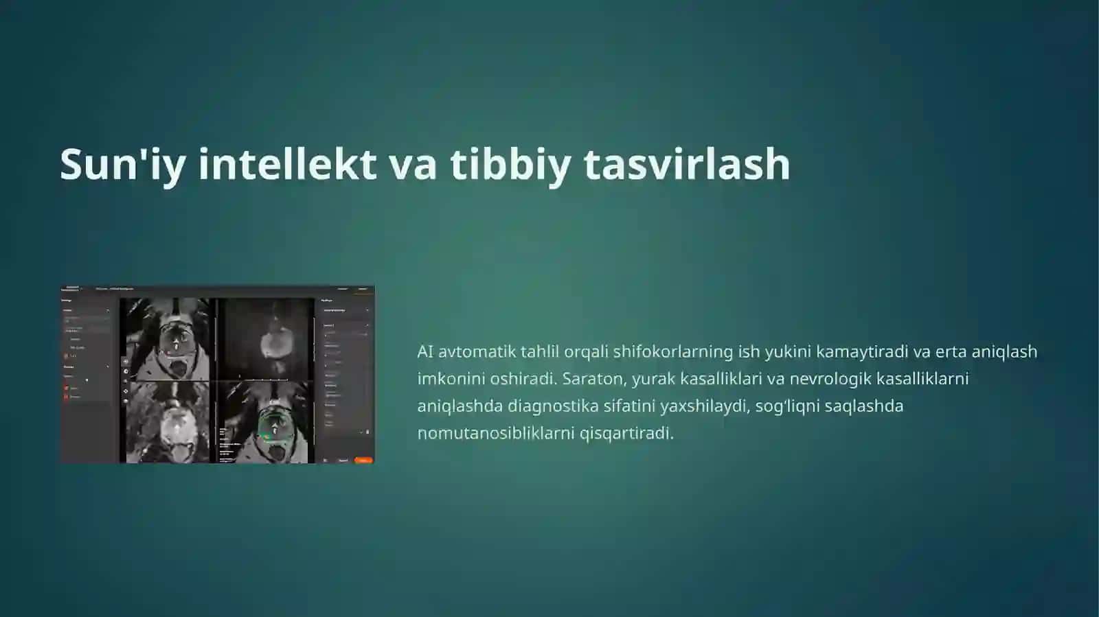 suniy intelektning tibbiyotdagi  tutgan orni 4