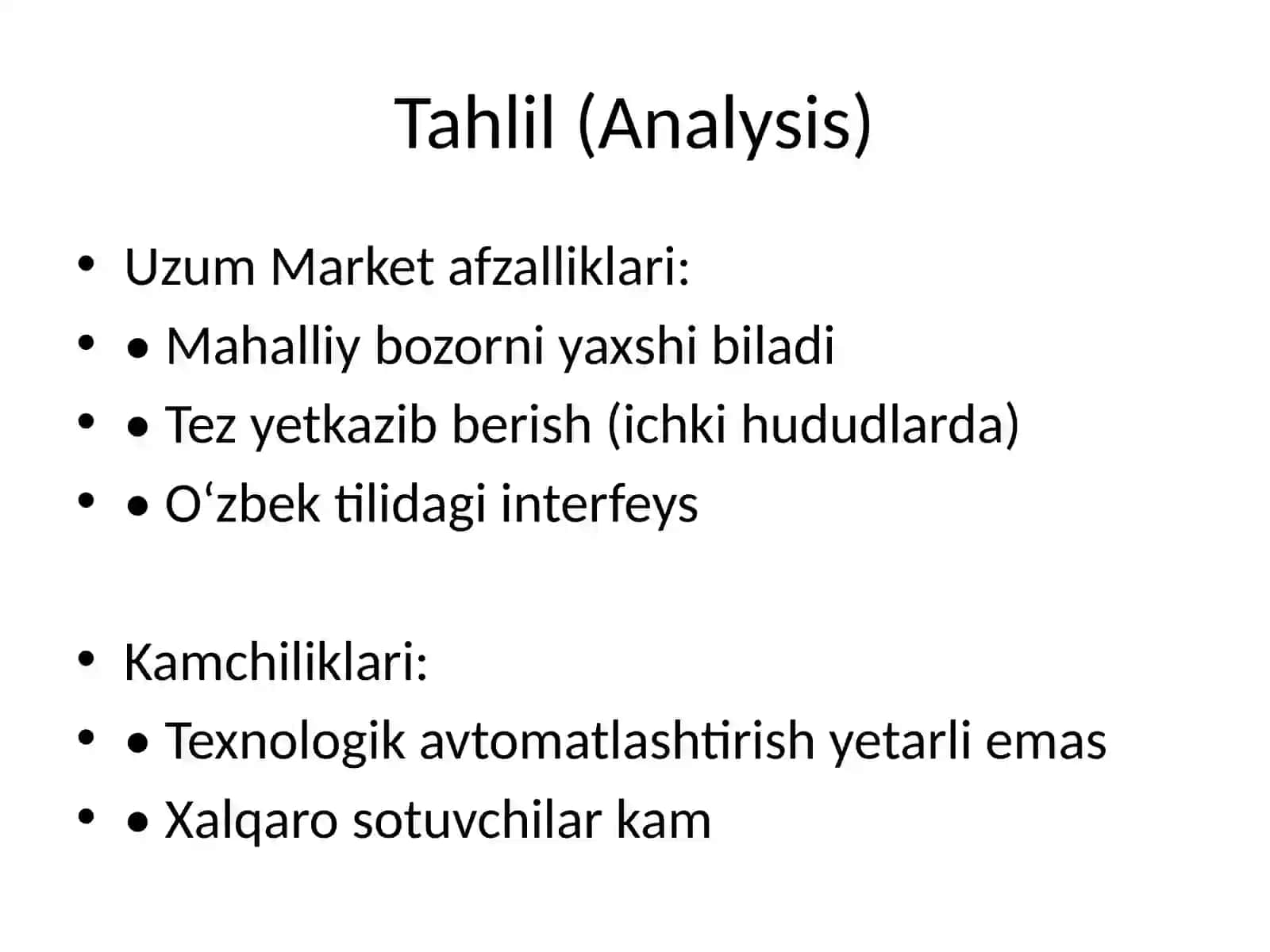 CASE STUDY: Uzum Market 4
