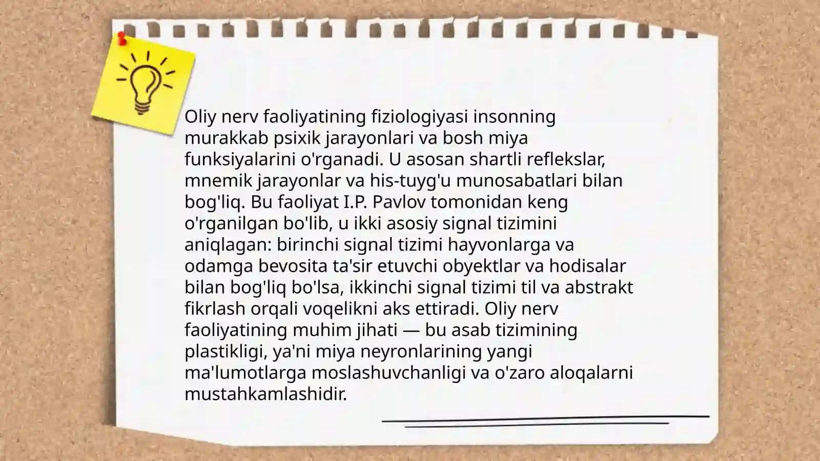 Oliy nerv faoliyati 4
