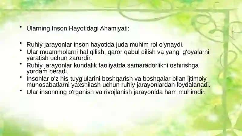 Ruhiy jarayonlar va ularning topik joylashuvi 4