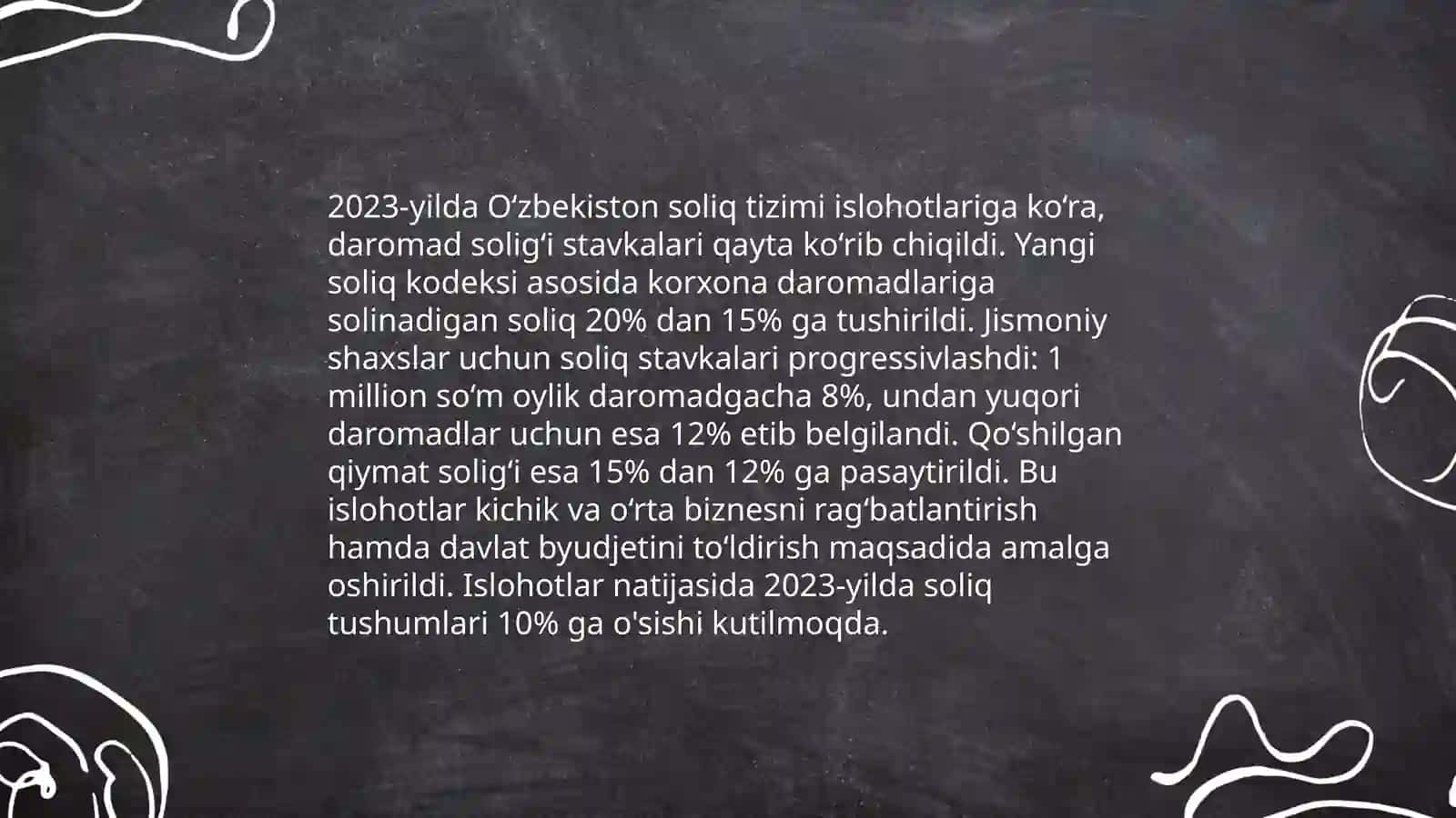 O'zbekistonda 2016 yildan 2024 yilgacha iqtisodiy islohotlar 4
