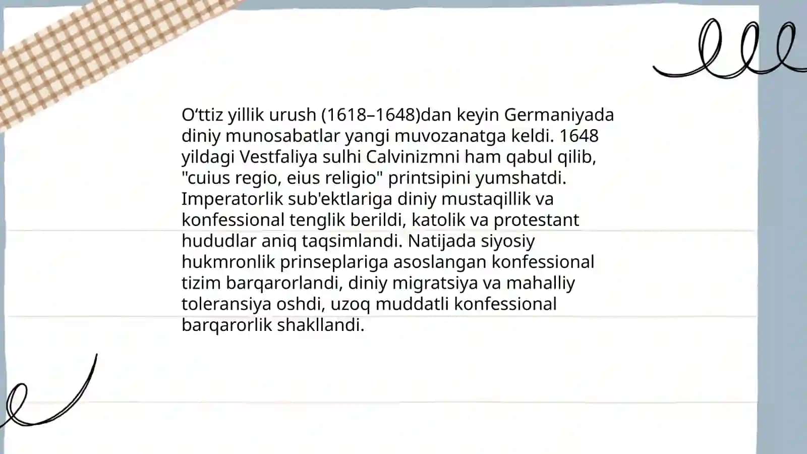 Oʻttiz yillik urushdan keyin Germaniya 4