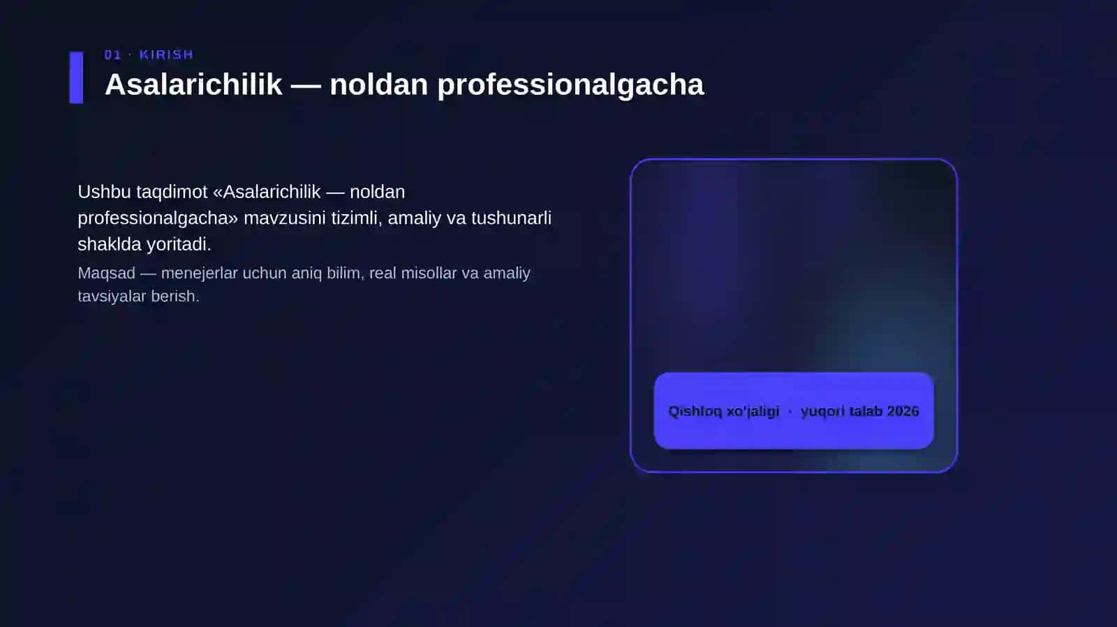 Asalarichilik — noldan professionalgacha 4