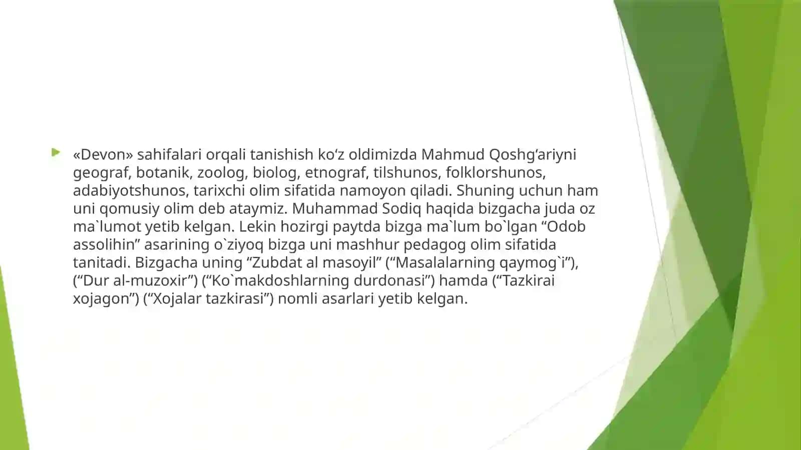 MahmudQoshġariy asarlarida shaxs ijtimoiylashuv masalalarini talqin etilishi 4