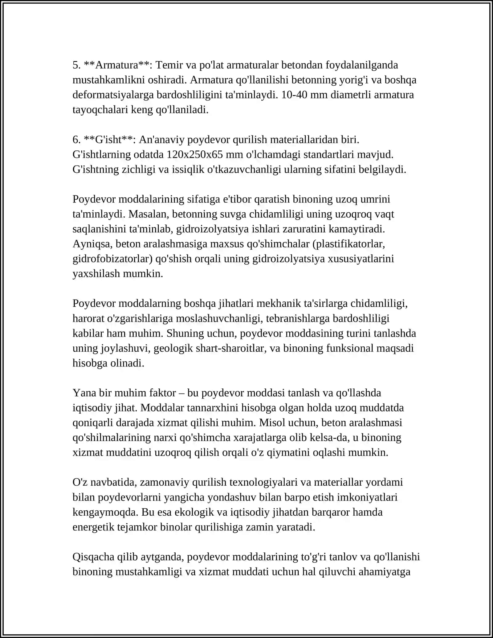 TAYYOR DORI VOSITALARI ISHLAB CHIQARISHDA YORDAMCHI MODDALAR 4