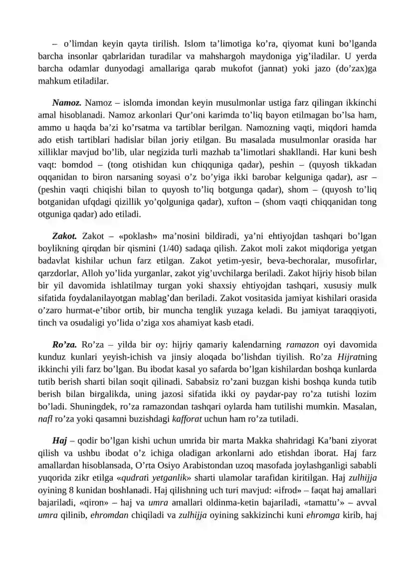 Islomda Ilm-Fanni Egallash va Ma'rifatlik 4