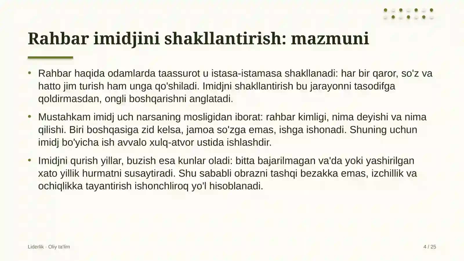 uran sanoatida rahbar imidjini shakllantirish 5097 4