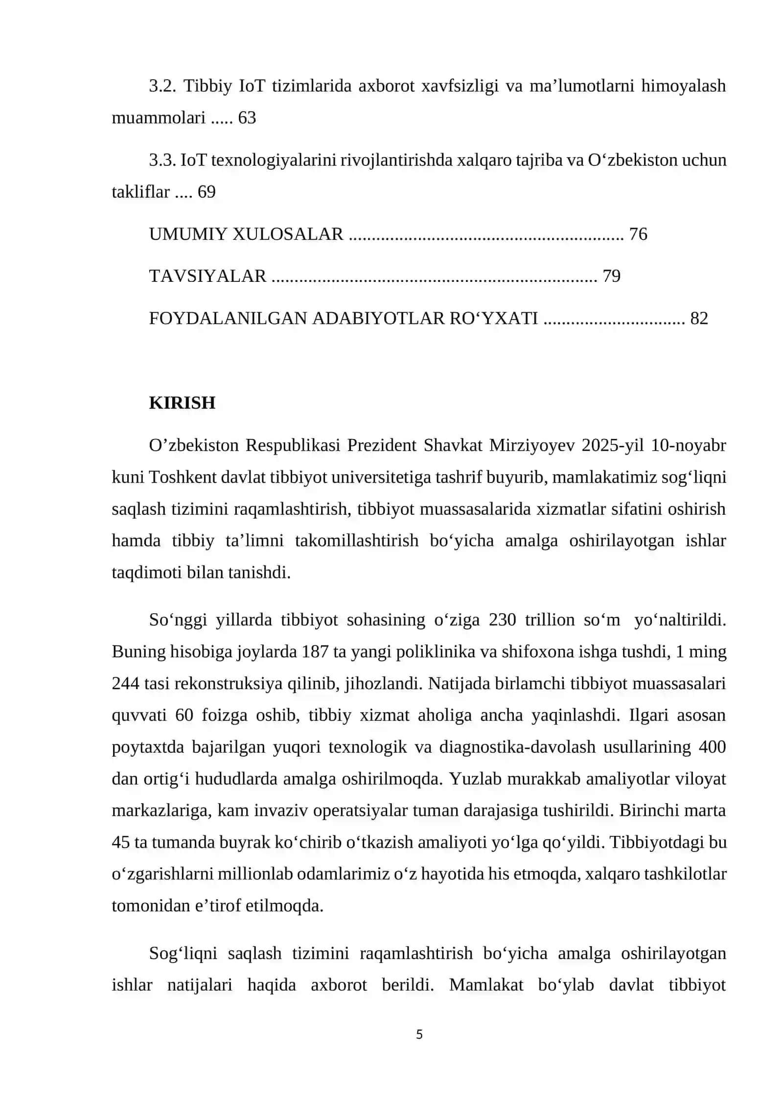 SOG‘LIQNI SAQLASHDA IOT TEXNOLOGIYALARI QO‘LLASH ISTIQBOLLARI TAHLILI 4
