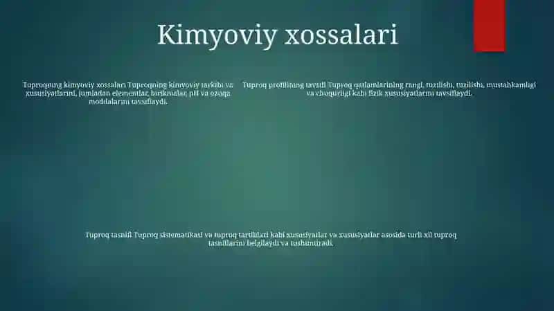 Tuproqlarga Tavsif Berish 4