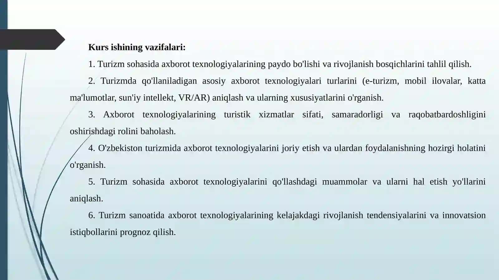 TURIZM SOHASIDAGI AXBOROT TEXNOLOGIYALARI VA ULARNING ROLI 4