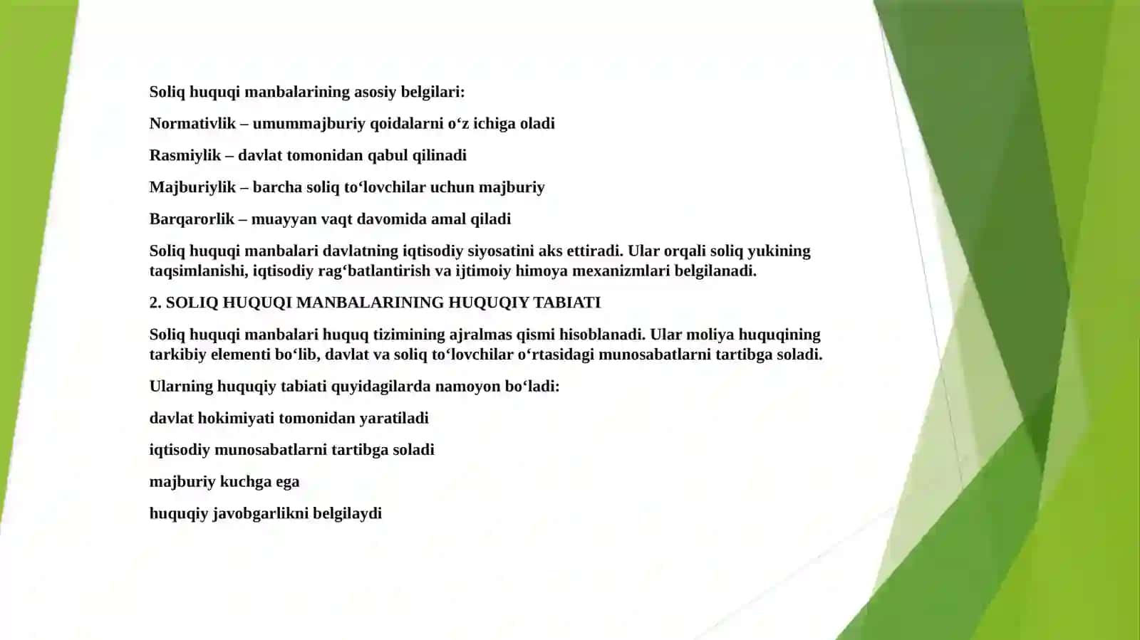 SOLIQHUQUQINING MANBALARI 4