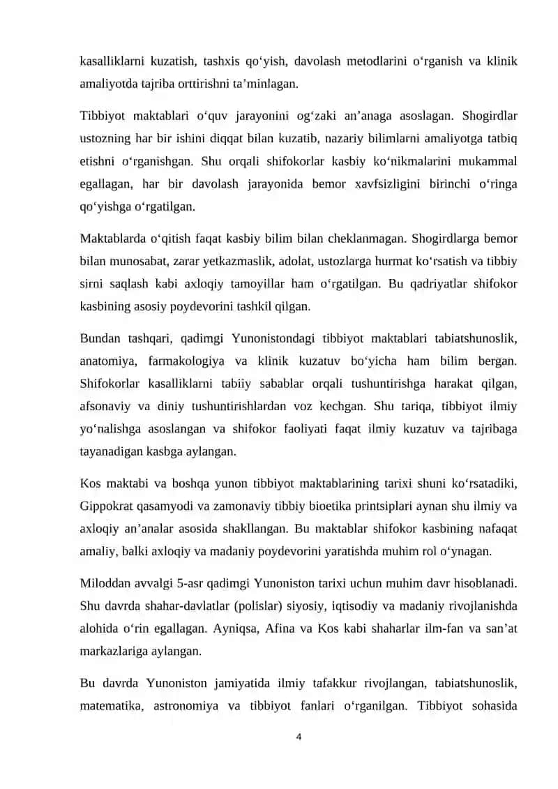 Gippokrat qasamyodi 4