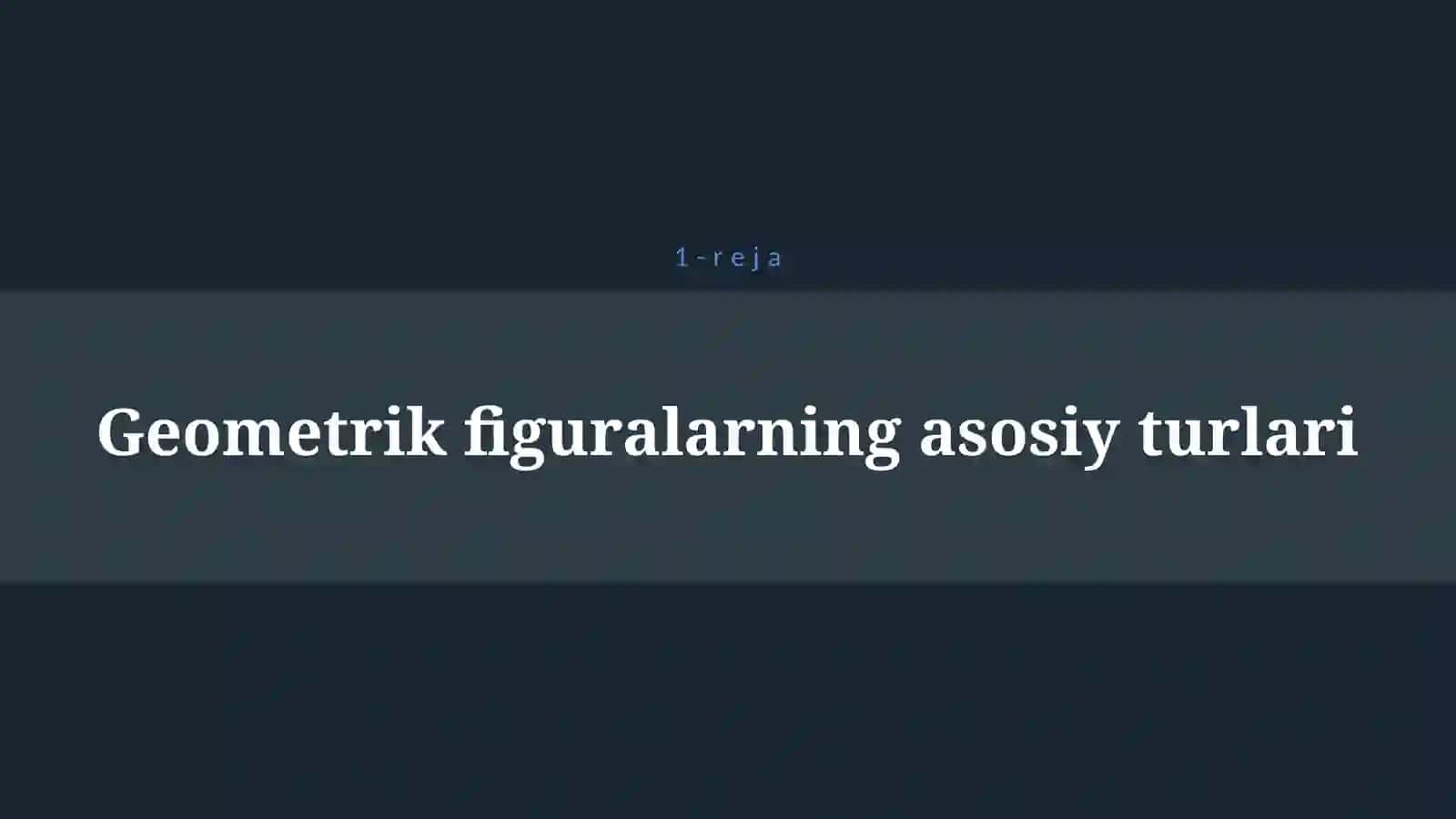 GEOMETRIK FIGURALAR 4