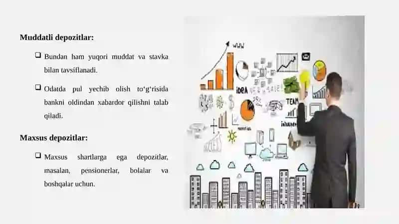 Tijorat banklarining depozit va nodepozit operatsiyalari tavsifi 4