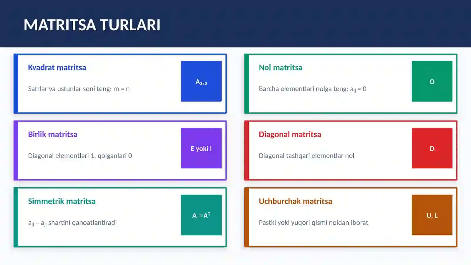 MATRITSA VA DETERMINANTLAR 4