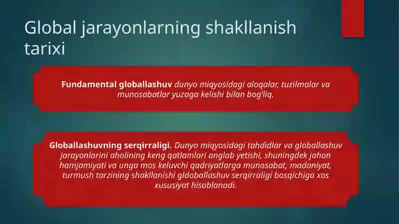 Globallashuv va barqaror taraqqiyot falsafasi 4