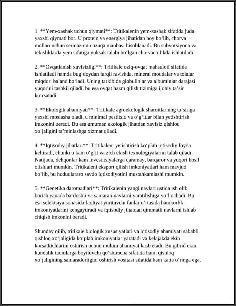 TRITIKALE YETISHTIRISH TEXNOLOGIYASI 4
