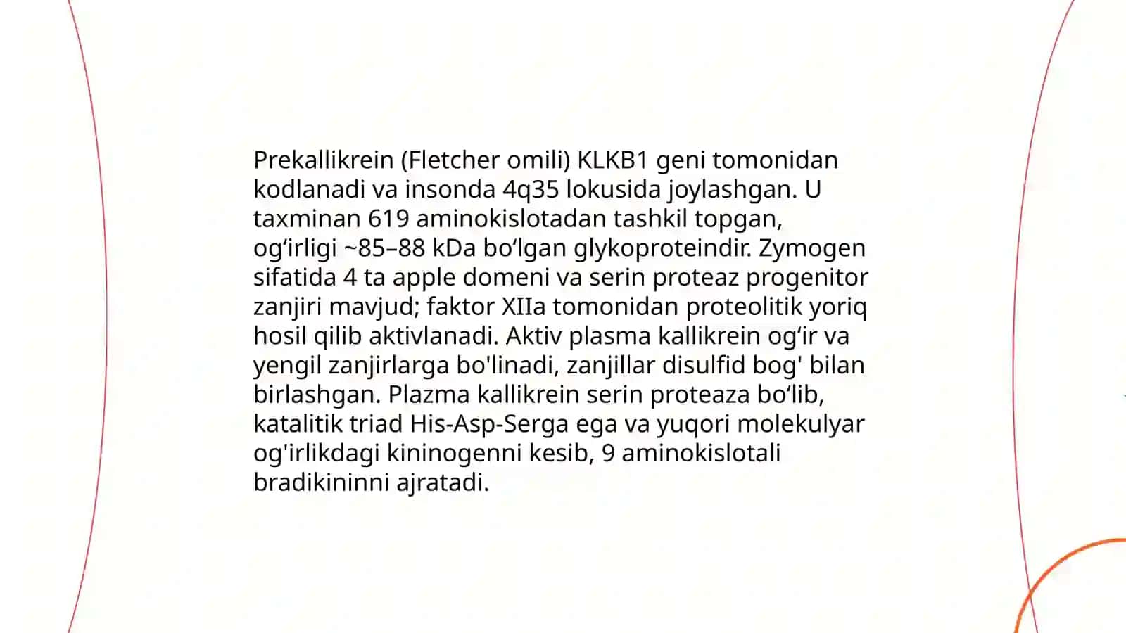 Kallikrein-kinin tizimi 4