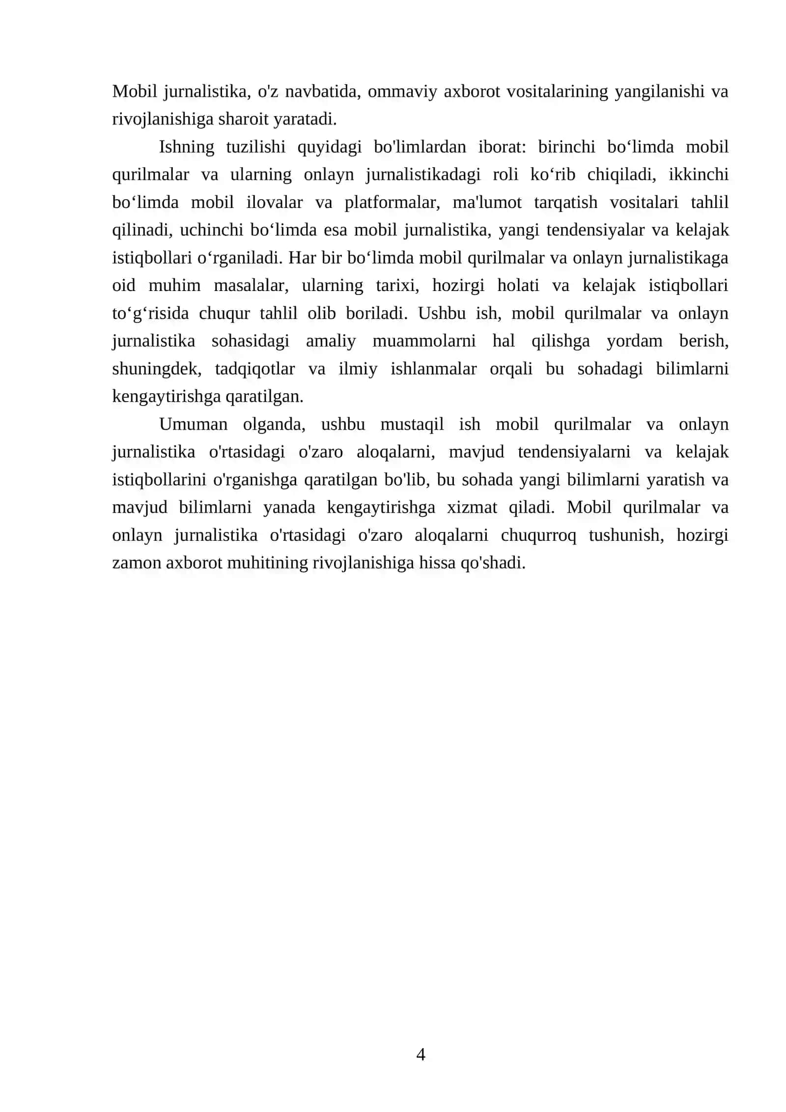 Mobil qurilmalar va onleni jurnalistika 4