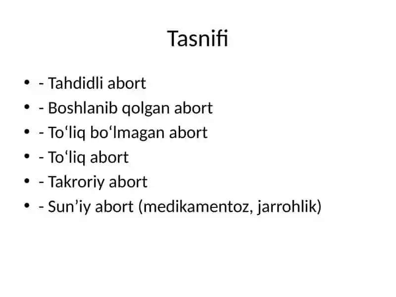 Abortlar 4