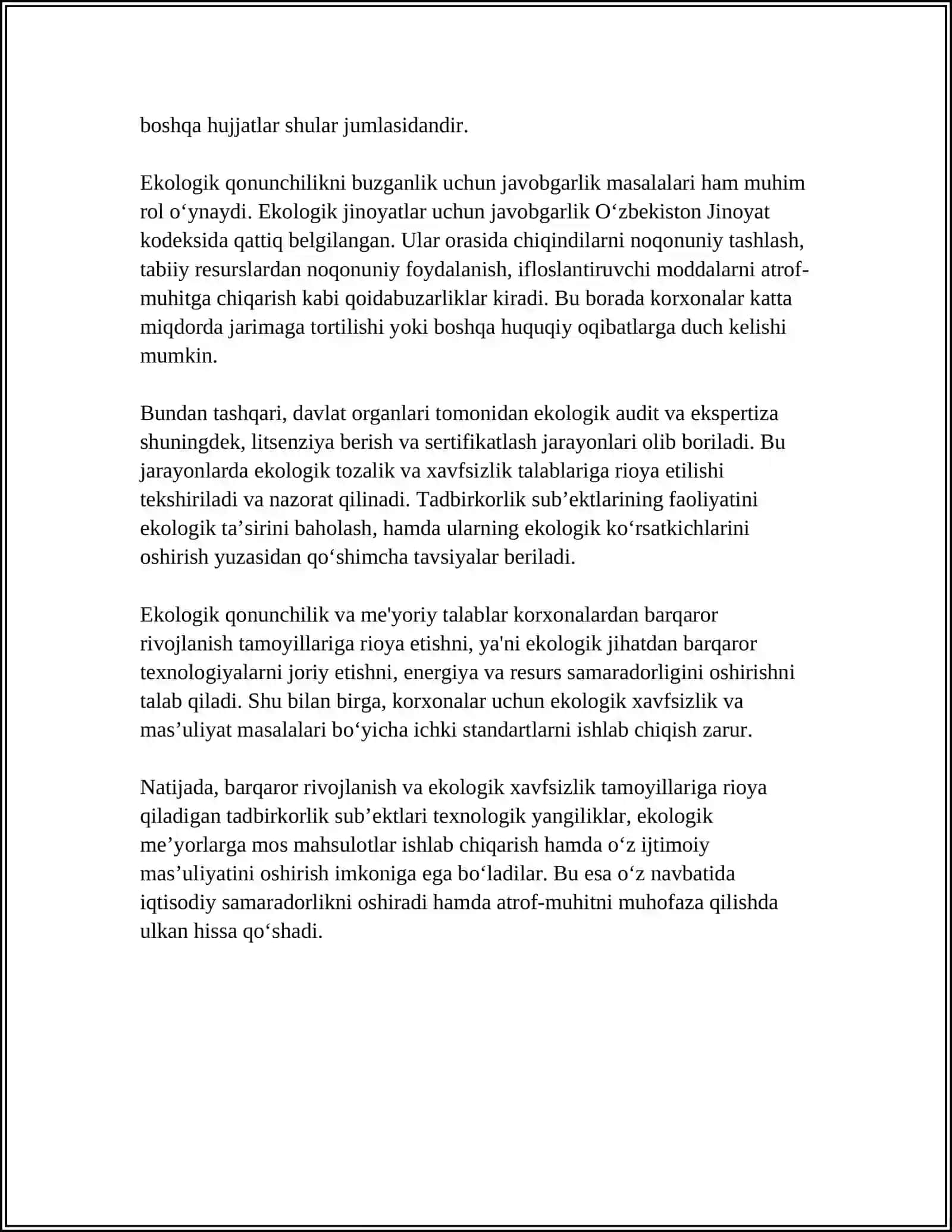 EKOLOGIYANING BIZNES FAOLIYATIGA TA’SIRI 4