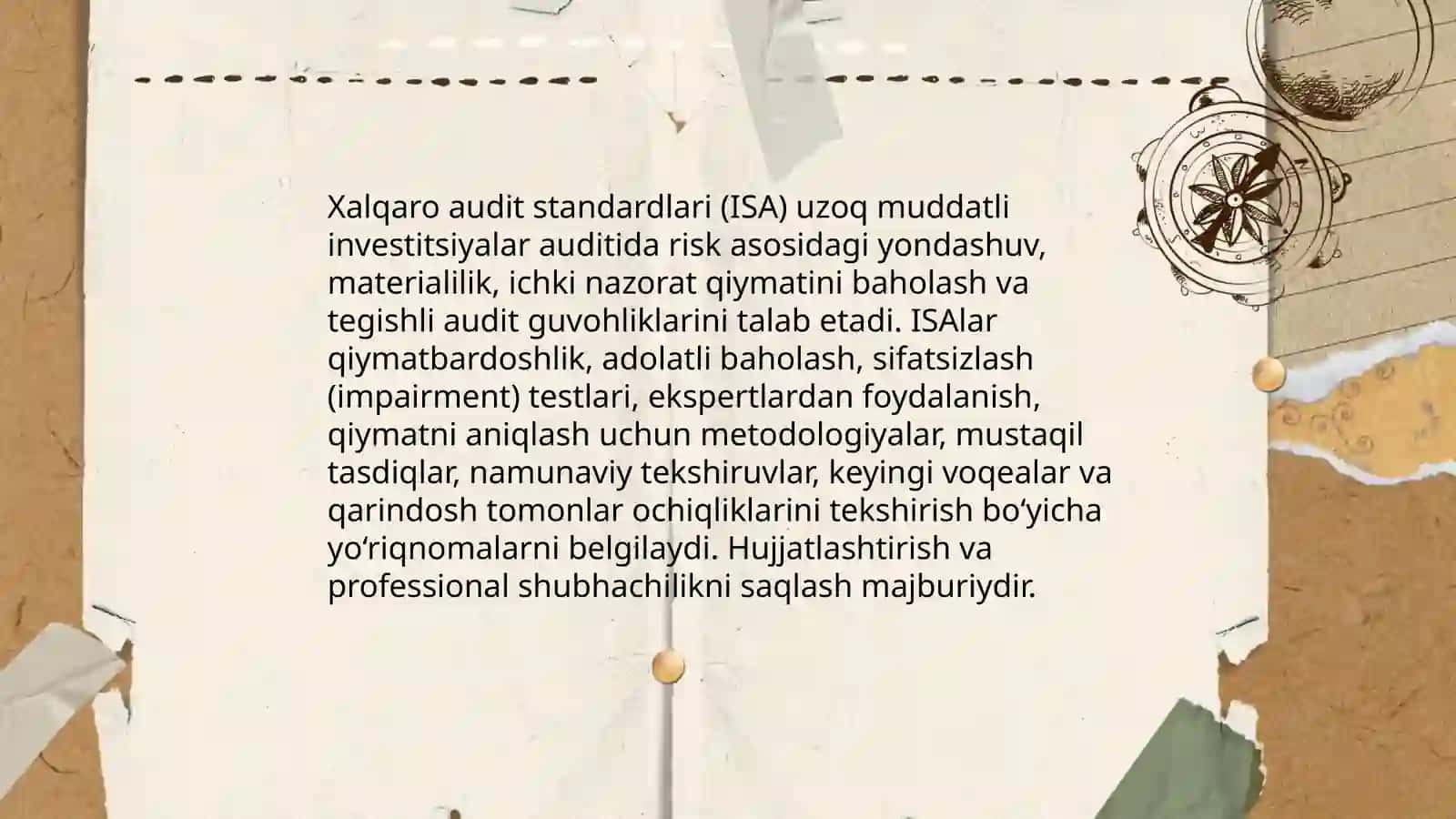 Uzoq muddatli investitsiyalarni auditi 4