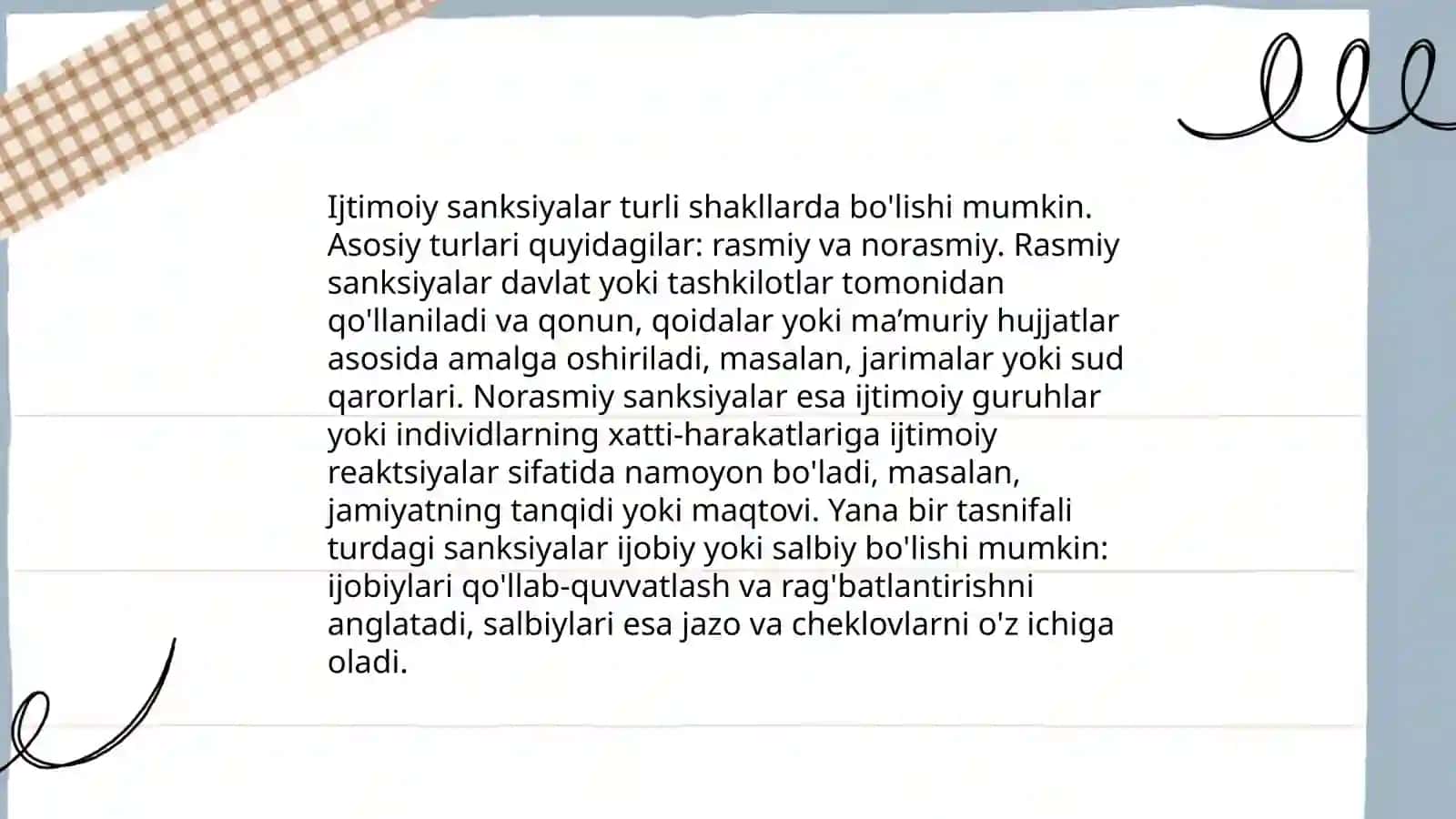 Ijtimoiy Normaning Ta'rifi 4